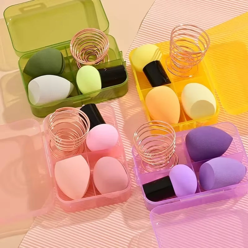 Puff&amp;Polish Beauty Sponge and Brush Set